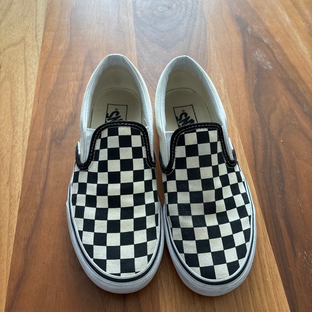 Vans Checkerboard slip ons